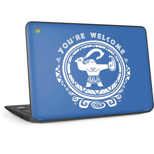Disney Princess Moana Youre Welcome HP Chromebook Skin