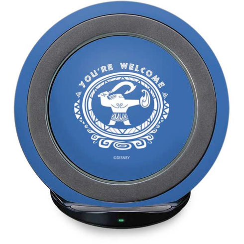 Disney Princess Moana Youre Welcome Fast Charge Wireless Charging Stand Skin