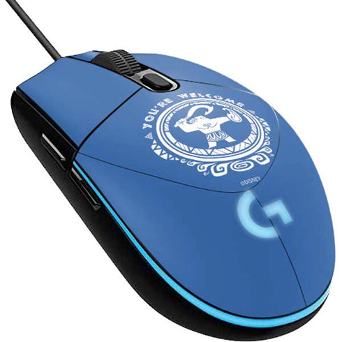 Disney Princess Moana Youre Welcome G203 Prodigy RGB Wired Gaming Mouse Skin