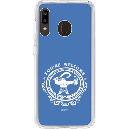 Disney Princess Moana Youre Welcome Galaxy A20 Clear Case