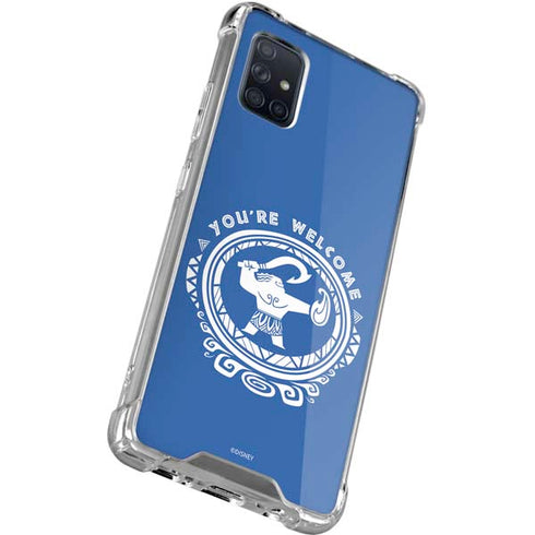 Disney Princess Moana Youre Welcome Galaxy A71 5G Clear Case