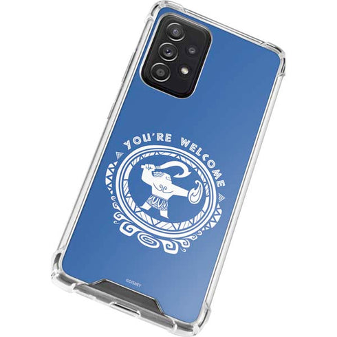 Disney Princess Moana Youre Welcome Galaxy A72 5G Clear Case