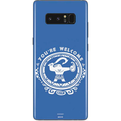 Disney Princess Moana Youre Welcome Galaxy Note 8 Skin