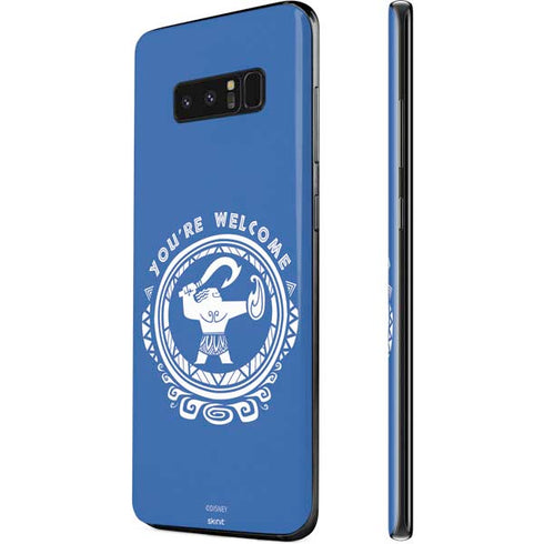 Disney Princess Moana Youre Welcome Galaxy Note 8 Skin