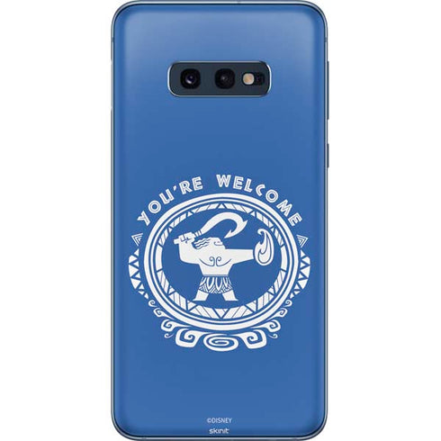 Disney Princess Moana Youre Welcome Galaxy S10e Skin