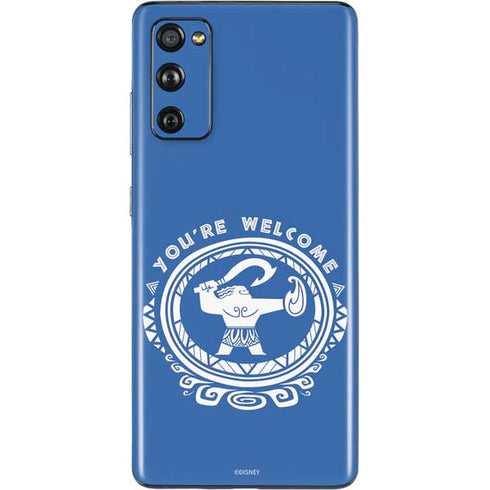 Disney Princess Moana Youre Welcome Galaxy S20 Fan Edition Skin