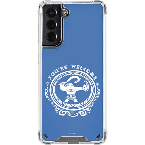 Disney Princess Moana Youre Welcome Galaxy S21 5G Clear Case
