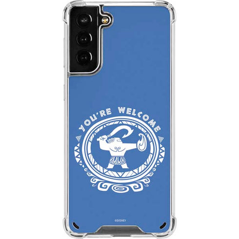 Disney Princess Moana Youre Welcome Galaxy S21 Plus 5G Clear Case
