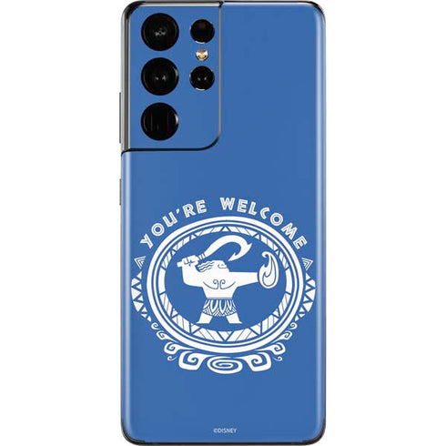 Disney Princess Moana Youre Welcome Galaxy S21 Ultra 5G Skin