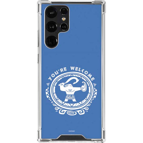 Disney Princess Moana Youre Welcome Galaxy S22 Ultra Clear Case