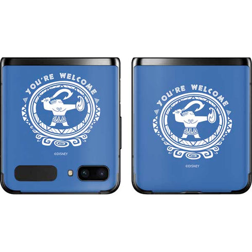 Disney Princess Moana Youre Welcome Galaxy Z Flip Skin