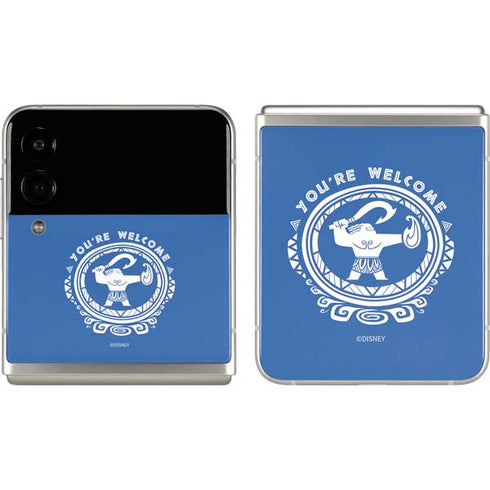 Disney Princess Moana Youre Welcome Galaxy Z Flip3 5G Skin