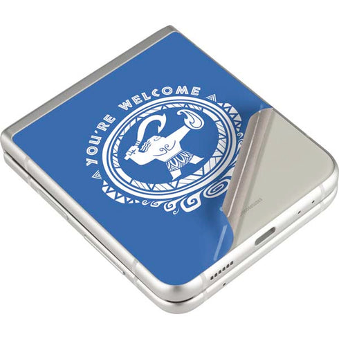 Disney Princess Moana Youre Welcome Galaxy Z Flip3 5G Skin