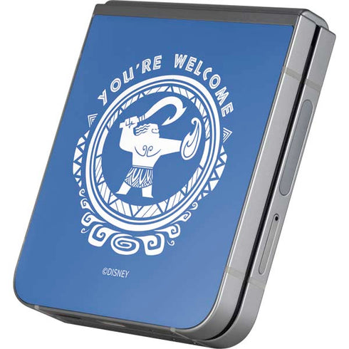 Disney Princess Moana Youre Welcome Galaxy Z Flip6 Skin
