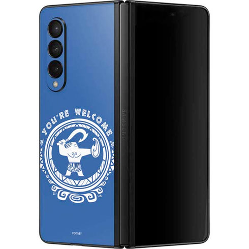 Disney Princess Moana Youre Welcome Galaxy Z Fold3 5G Skin