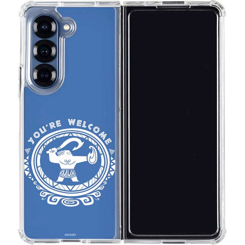 Disney Princess Moana Youre Welcome Galaxy Z Fold6 Clear Case