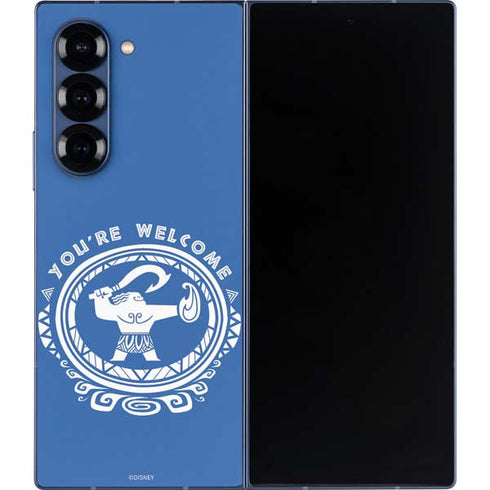 Disney Princess Moana Youre Welcome Galaxy Z Fold6 Skin