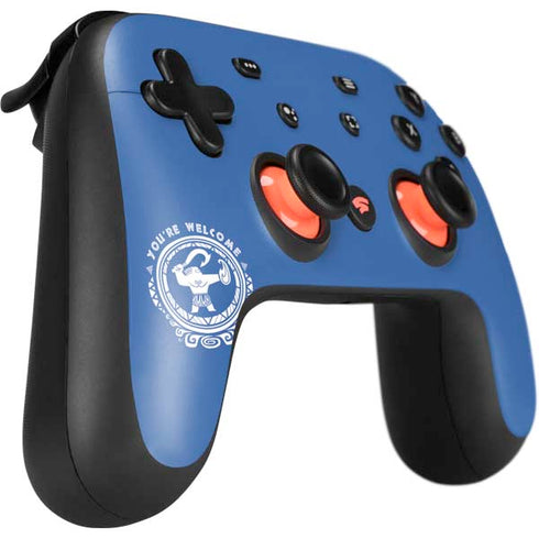 Disney Princess Moana Youre Welcome Google Stadia Controller Skin