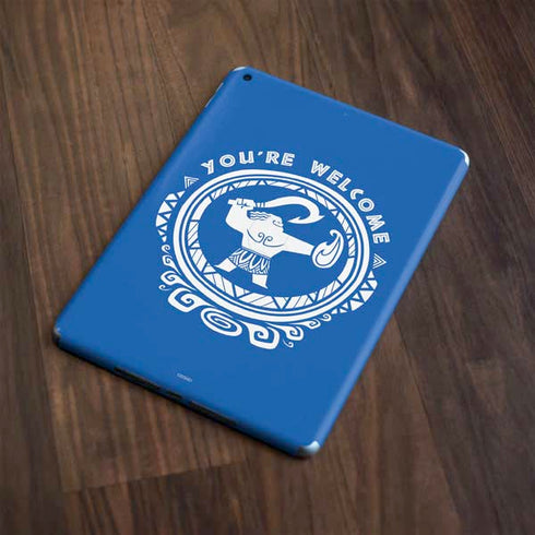 Disney Princess Moana Youre Welcome Apple iPad Skin