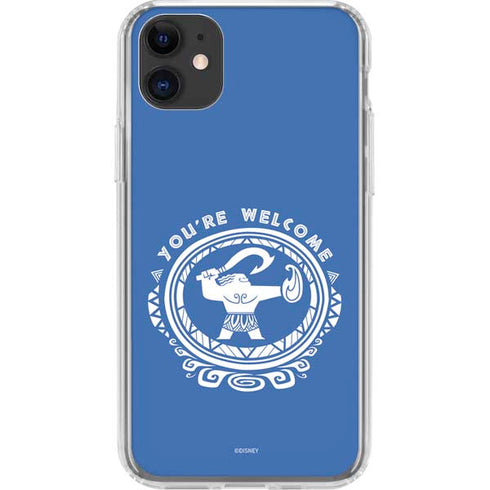 Disney Princess Moana Youre Welcome iPhone 11 Clear Case