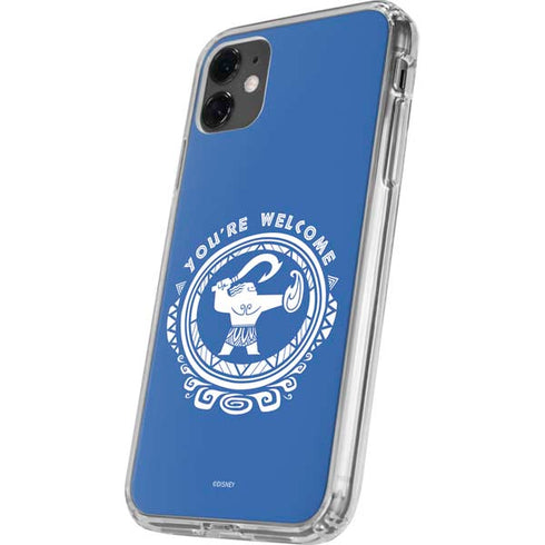 Disney Princess Moana Youre Welcome iPhone 11 Clear Case