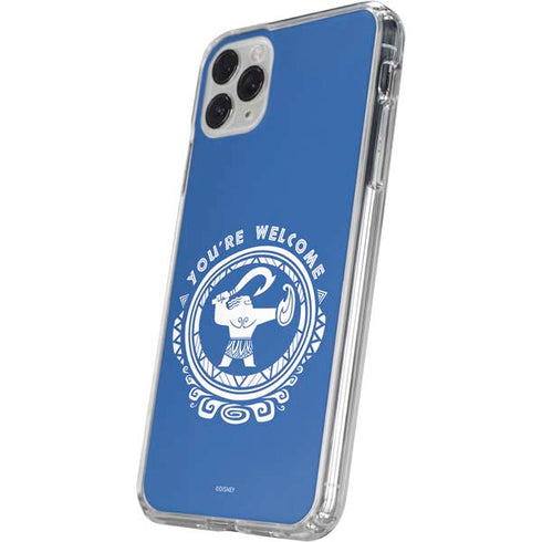 Disney Princess Moana Youre Welcome iPhone 11 Pro Clear Case