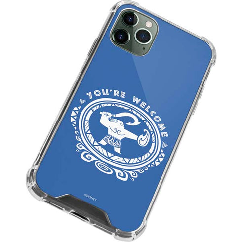 Disney Princess Moana Youre Welcome iPhone 11 Pro Max Clear Case