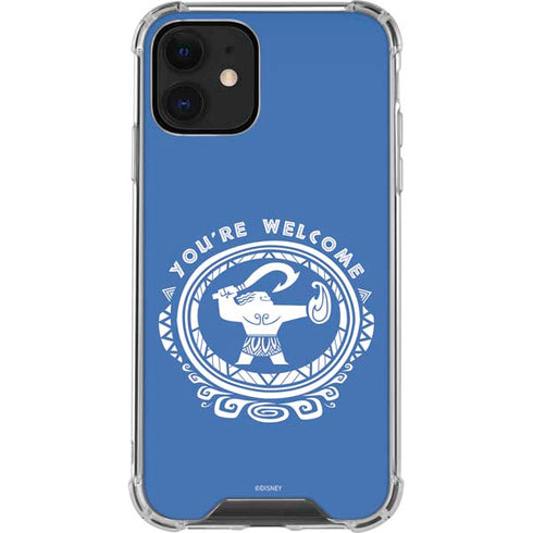 Disney Princess Moana Youre Welcome iPhone 12 Clear Case