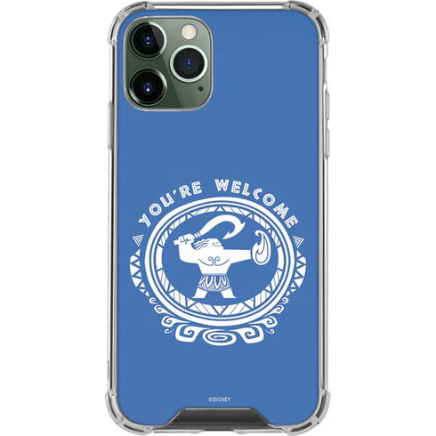 Disney Princess Moana Youre Welcome iPhone 12 Pro Clear Case