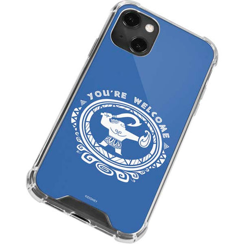Disney Princess Moana Youre Welcome iPhone 13 Mini Clear Case