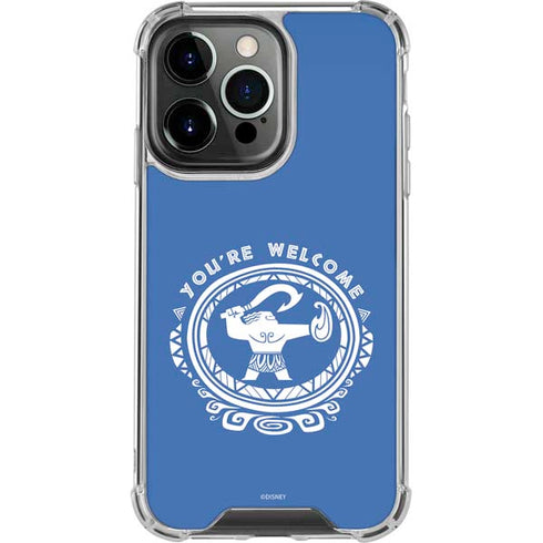 Disney Princess Moana Youre Welcome iPhone 13 Pro Clear Case