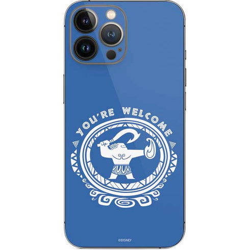 Disney Princess Moana Youre Welcome iPhone 14 Pro Max Skin