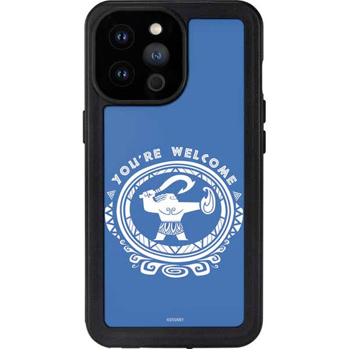 Disney Princess Moana Youre Welcome iPhone 14 Pro Max Waterproof Case