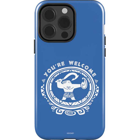 Disney Princess Moana Youre Welcome iPhone 15 Pro Impact Case