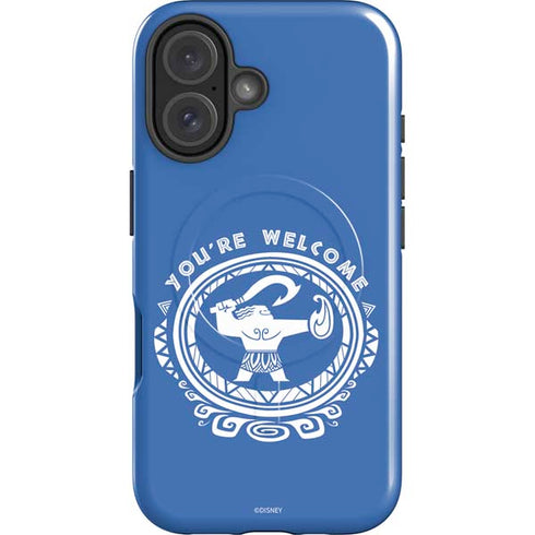 Disney Princess Moana Youre Welcome iPhone 16 Magsafe Impact Case