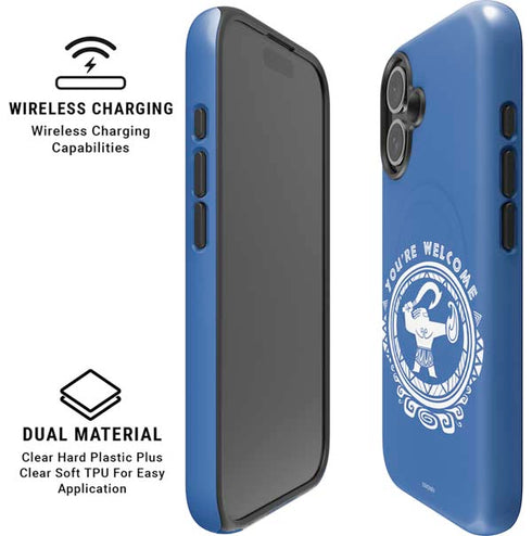 Disney Princess Moana Youre Welcome iPhone 16 Plus Magsafe Impact Case