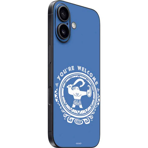 Disney Princess Moana Youre Welcome iPhone 16 Plus Skin