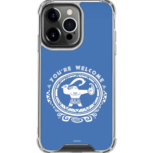 Disney Princess Moana Youre Welcome iPhone 16 Pro Max Clear Case