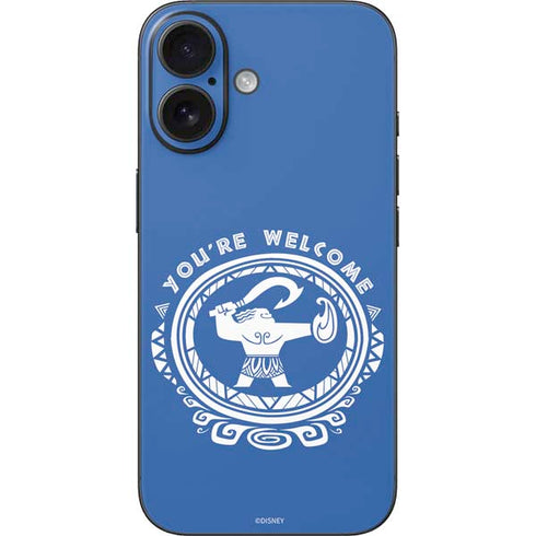 Disney Princess Moana Youre Welcome iPhone 16 Skin