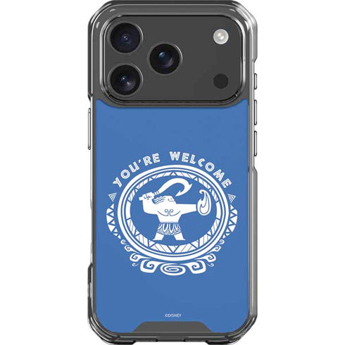 Disney Princess Moana Youre Welcome iPhone 17 Pro Clear Case