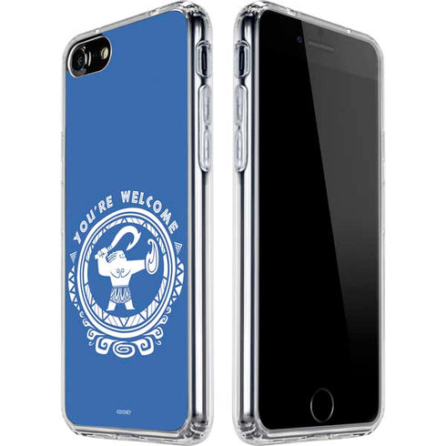 Disney Princess Moana Youre Welcome iPhone SE (2nd & 3rd Gen) Clear Case