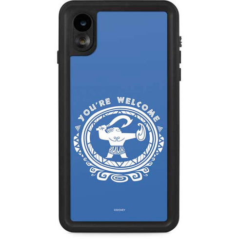 Disney Princess Moana Youre Welcome iPhone XR Waterproof Case