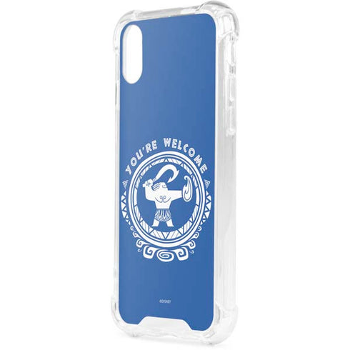 Disney Princess Moana Youre Welcome iPhone XS Clear Case