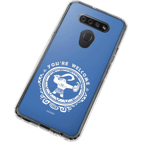 Disney Princess Moana Youre Welcome LG K51/Q51 Clear Case