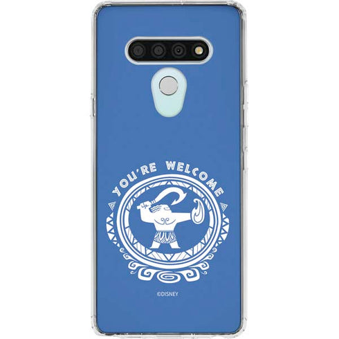 Disney Princess Moana Youre Welcome LG Stylo 6 Clear Case