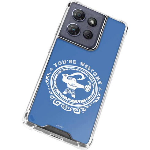 Disney Princess Moana Youre Welcome Moto G Play 5G (2025) Clear Case