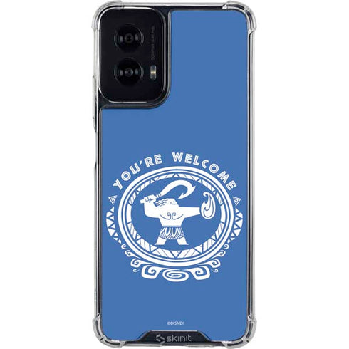 Disney Princess Moana Youre Welcome Moto G Power 5G (2024) Clear Case