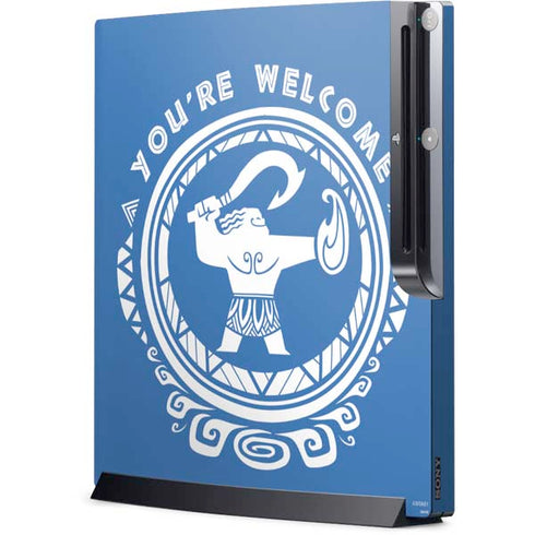 Disney Princess Moana Youre Welcome Playstation 3 & PS3 Slim Skin