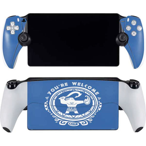 Disney Princess Moana Youre Welcome PlayStation Portal Remote Player Skin
