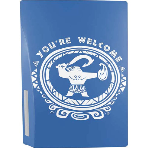 Disney Princess Moana Youre Welcome PS5 Console Skin